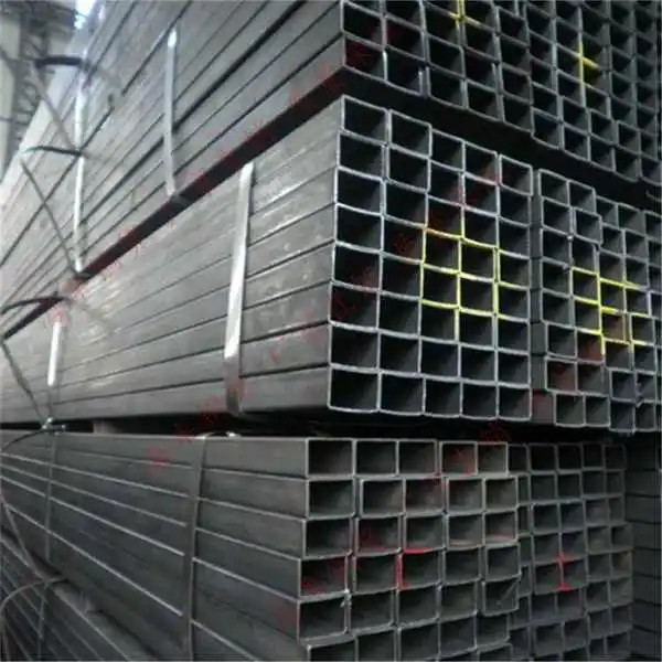 Hot Dipped Construction Panel Galvanized Steel Fence Customize Square Tube Metal Tube Pipe Factory Hot Rolled Fence Post OEM ODM