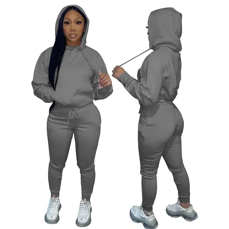 Custom Design Logo Heavyweight Ladies Letter Velour Stacked Pants 2pc Women Tracksuit With Rhinestone Jogger Set