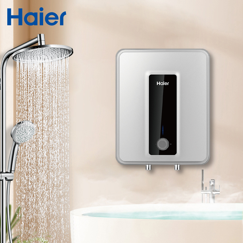 Haier Easy To Install Wall Mounted 15 Litre 12v Camping Indoor Square Tank Storage Electric Rv Hot Water Heater