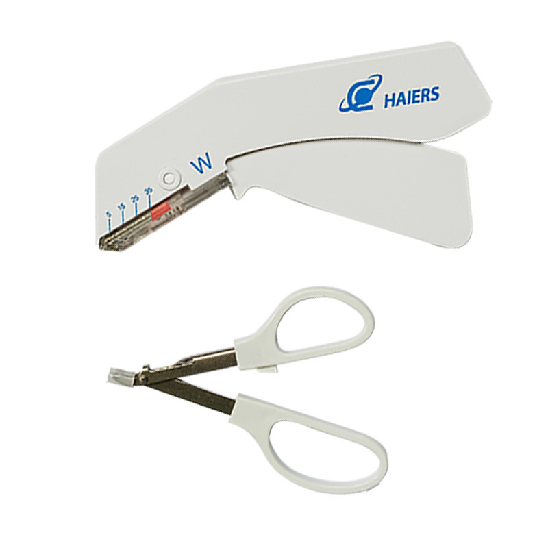 In Stock Single Use Medical Wound Closure 35w Skin Stapler And Remover With Stainless Steel Staples For Surgical Usage