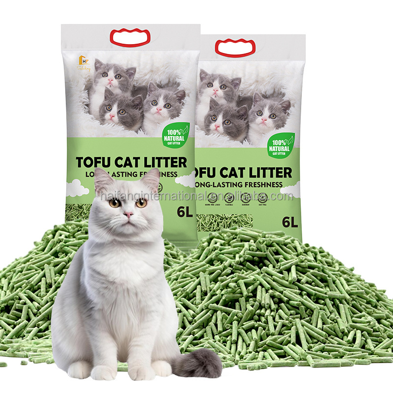 Quick Absorption Cat Litter Odor Control 1.5 mm Strong Flushable Quickly Clumping litter absorbent cat