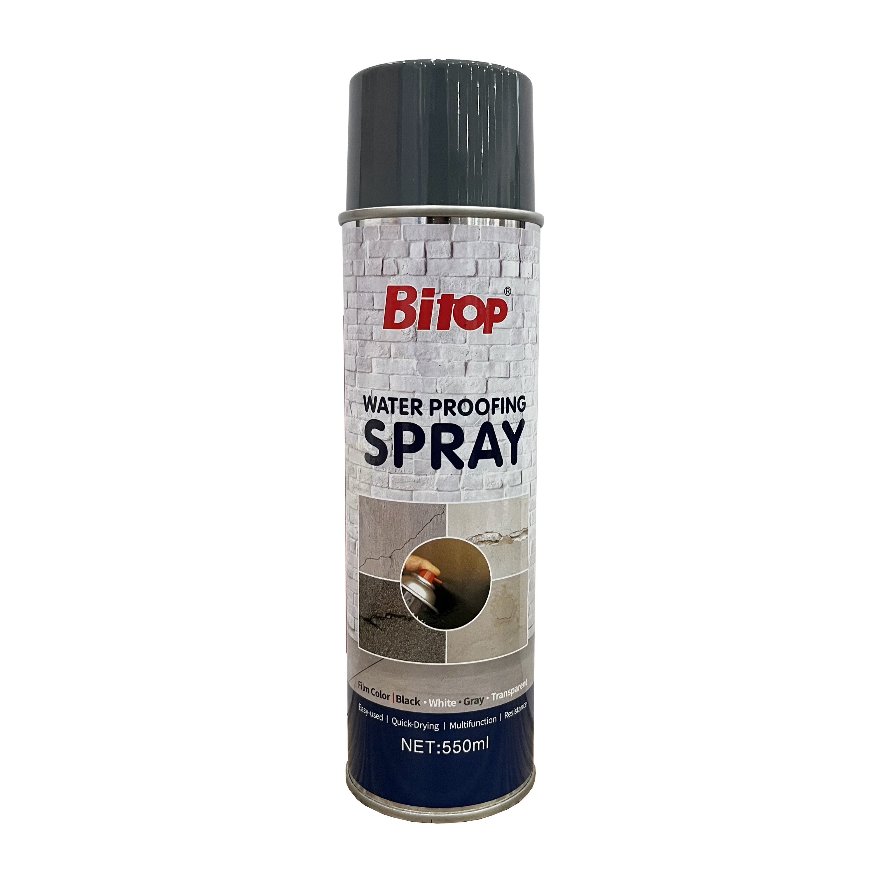 bitop leak spray sealant waterproof spray for building outdoor floor 550ml