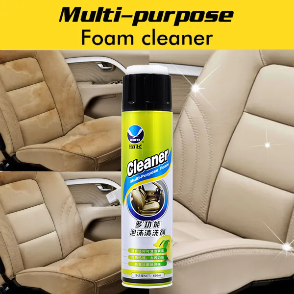 factory price multipurpose foam cleaner car cleaning sprays foam cleaner household leather cleaner 650ml