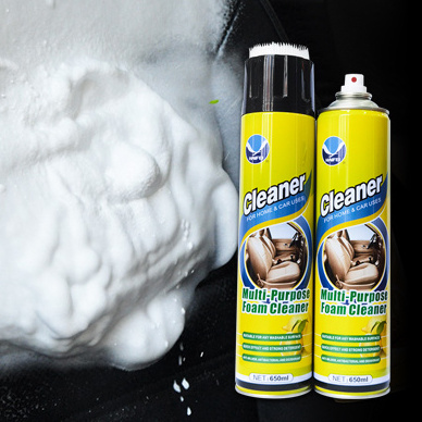 factory price multipurpose foam cleaner car cleaning sprays foam cleaner household leather cleaner 650ml