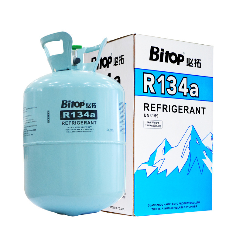 factory price refrigerant gas r134a cylinder 13.6kg