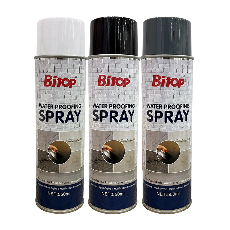 bitop leak spray sealant waterproof spray for building outdoor floor 550ml