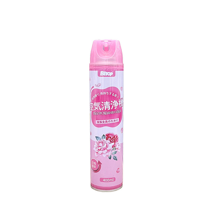 bitop aerosol spray air freshener manufacturer wholesale room air freshener spray ROSE PEACH JASMINE