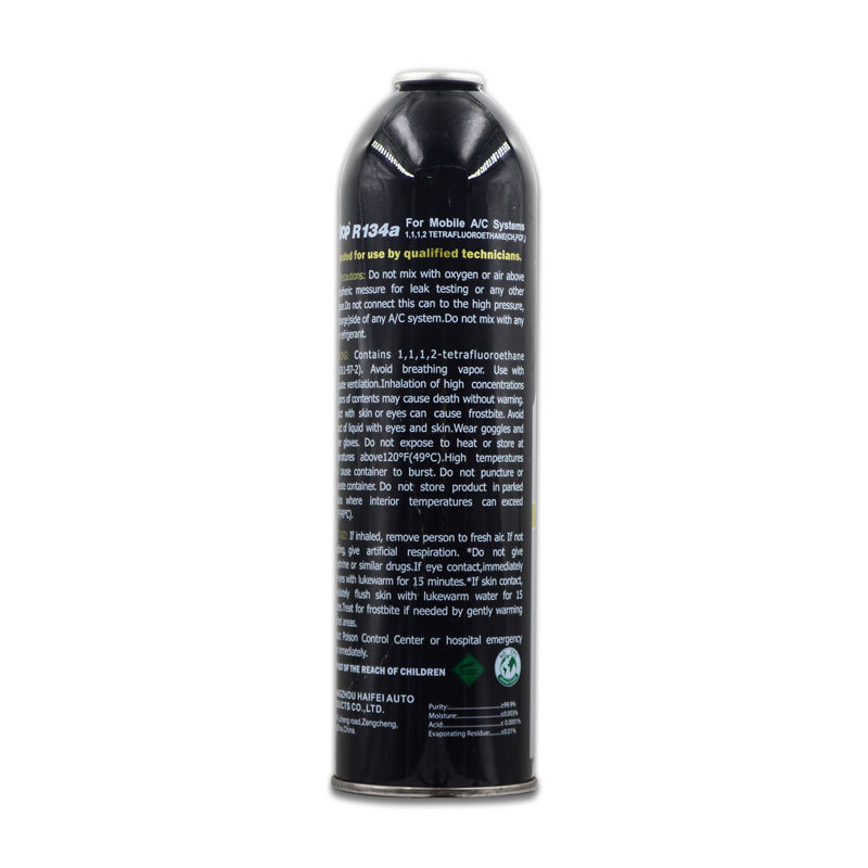 Price Dubai Spray Gas Aerosol Can Refrigerant R134a