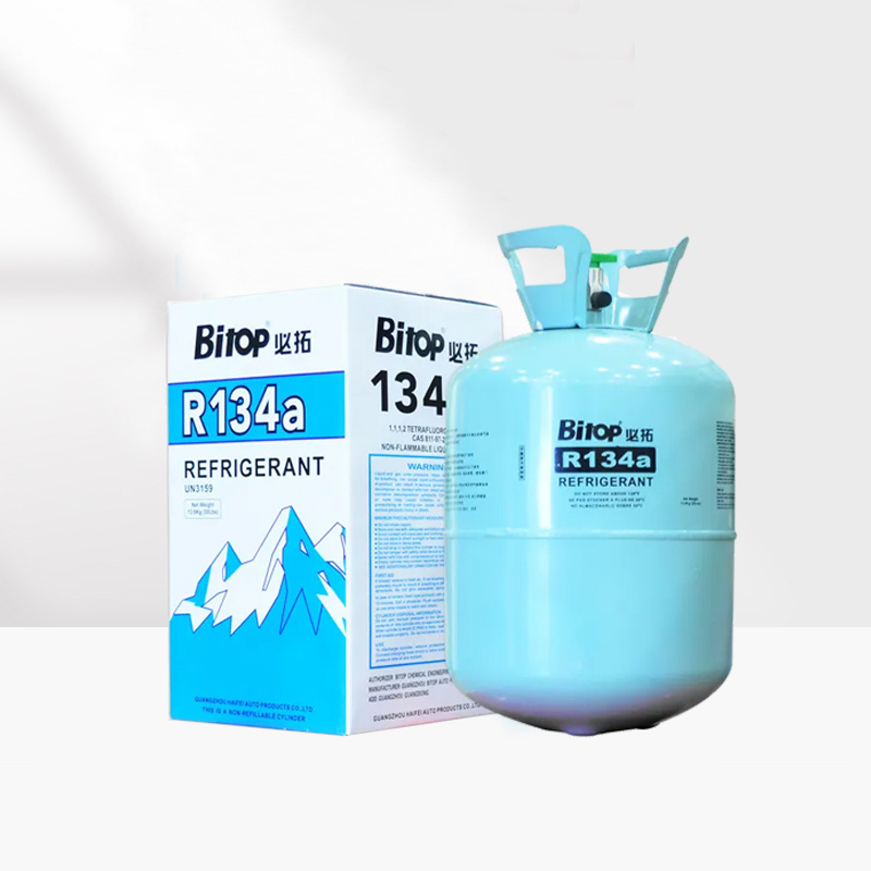 factory price refrigerant gas r134a cylinder 13.6kg