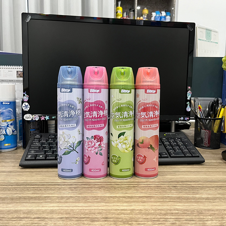 bitop aerosol spray air freshener manufacturer wholesale room air freshener spray ROSE PEACH JASMINE