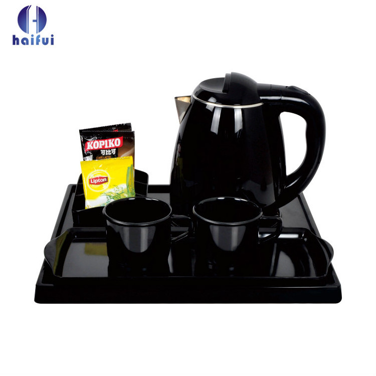 0.6L cordless electric kettle 0.8L electric kettle with ABS water and tea tray set