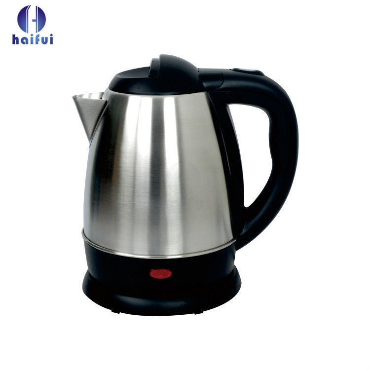 Drop-shipping one stop hospitality products stainless steel hot water electric kettle 360 degree cordless boil-dry protection