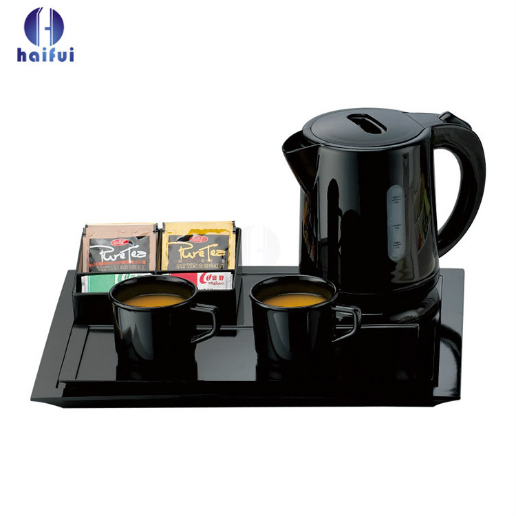 0.6L cordless electric kettle 0.8L electric kettle with ABS water and tea tray set