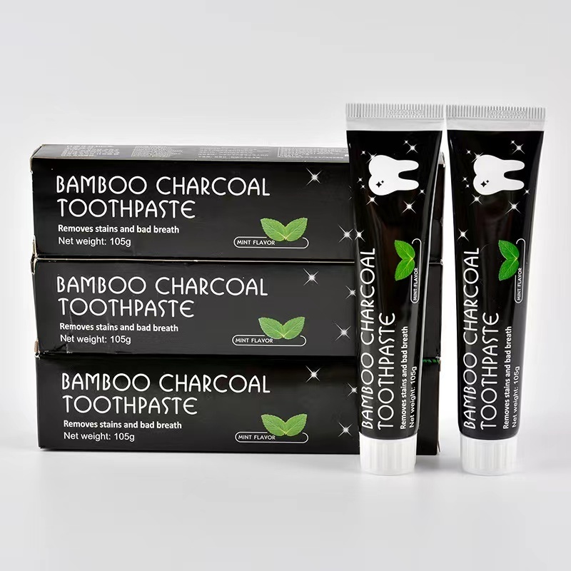 Top Selling 100% Natural Bamboo Charcoal Whitening Organic Tooth Paste Toothpaste