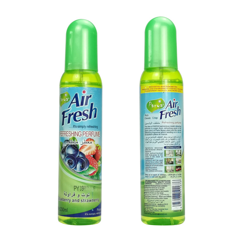 Eco-Friendly Healthy home aerosol spray air freshener spray manufacturer car air refresher