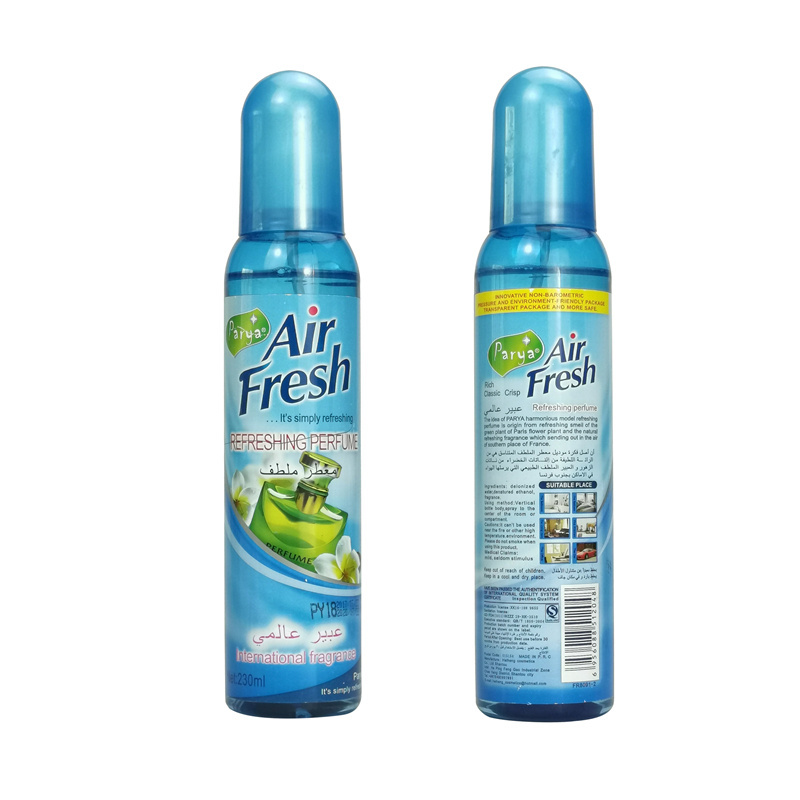 Eco-Friendly Healthy home aerosol spray air freshener spray manufacturer car air refresher