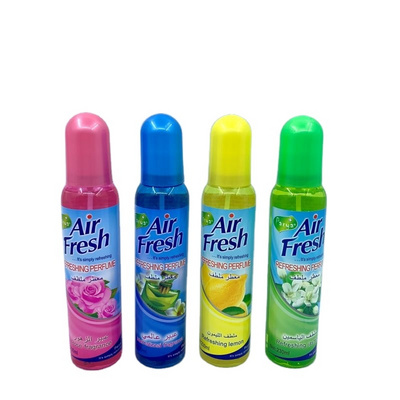 Private Label Car Bathroom Fresher Air Lemon Lavender Rose Jasmine Various Perfumes Air Freshener Spray