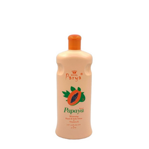 Private Label Natural Papaya Body Lotion Rich in Vitamin E Deep Moisturizing Nourishing Beauty White Hand and Body Lotion