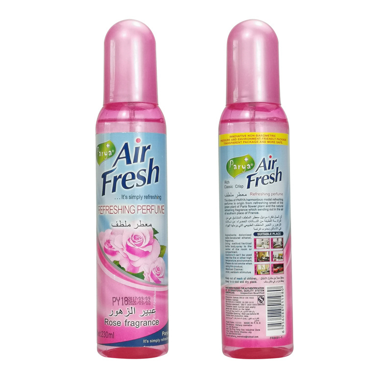 Eco-Friendly Healthy home aerosol spray air freshener spray manufacturer car air refresher