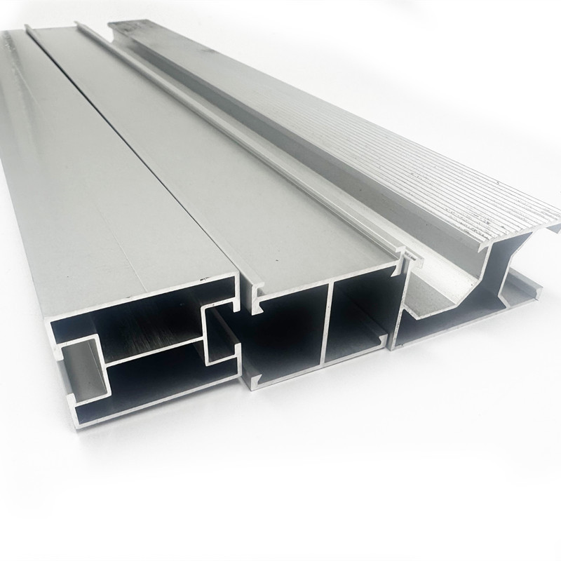 Solar panel mounting aluminum rail for pv brackets solar panel aluminium rail movable roof tiles