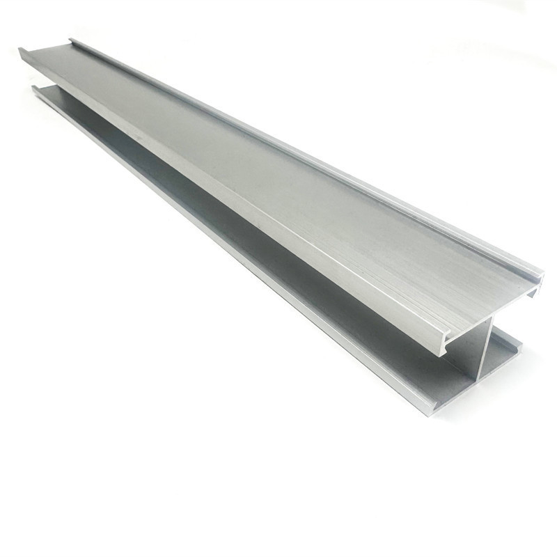 Solar panel mounting aluminum rail for pv brackets solar panel aluminium rail movable roof tiles