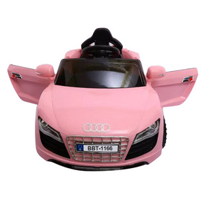 Pink girl 12v children ride on electric car