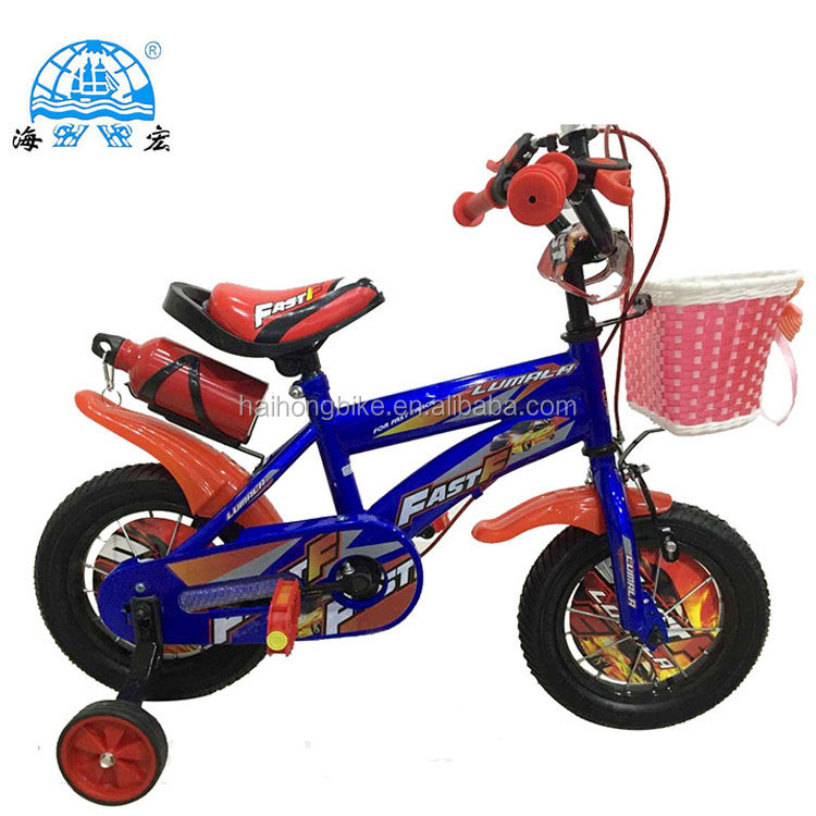 Chile market best selling girls kids bike, white wheels cycle with toy box,12 inch children bike