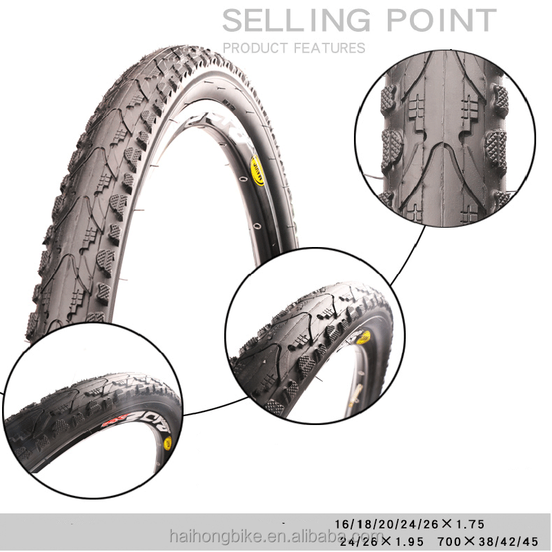 Bicycle best quality tyre /Bike Factory durable 700x23 tires/Wholesale kinds of bicycle rubber tires