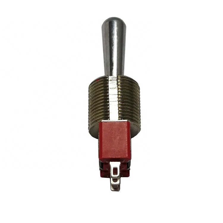 3pin 3 position standard handle ON-NONE-ON SPDT 5A 125VAC Sub-miniature toggle switch