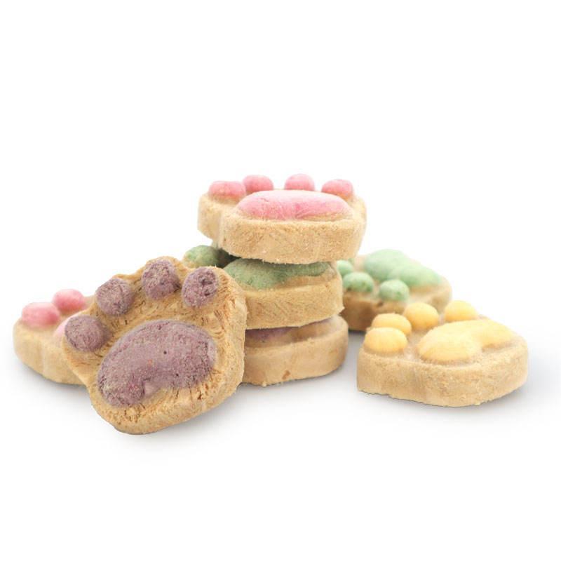 New Products Various Color Factory Direct Sale  Freeze-Dried Cat Claw Biscuits