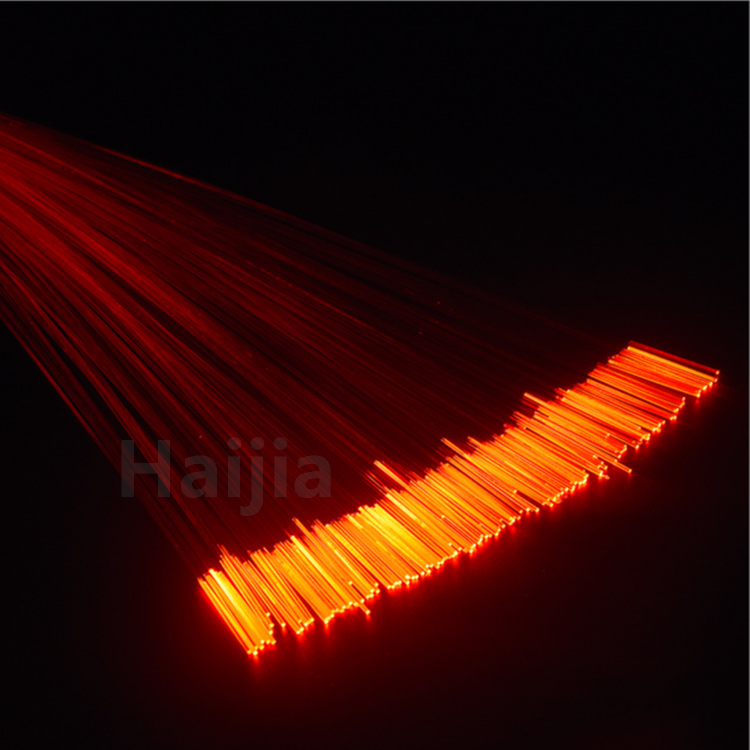 Accept customized size 3mm light guide cutting fiber optic cable lighting