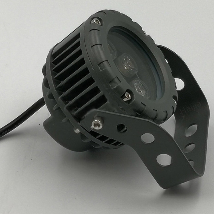 1900-6500K 100 LM/W base support /spike die-casting aluminum  Beam Angle 45 degree led floor landscape light