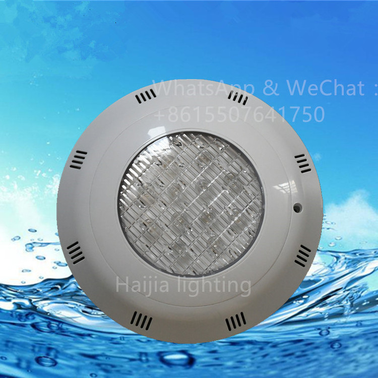 18W 12V driver and led are filled resin glue 100% waterproof underwater Surface mounted par 56 swimming pool led lights