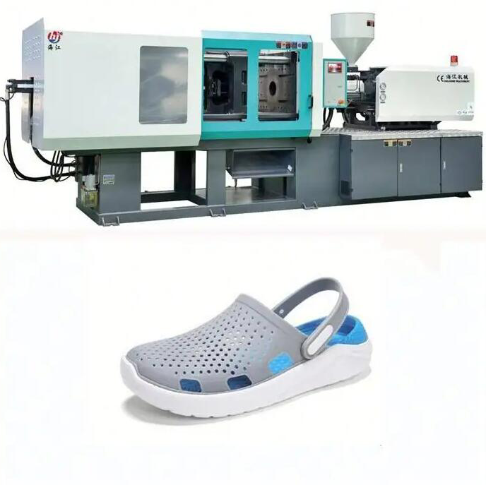 High elastic men outsole softness PVC casual shoe soles injection molding machine