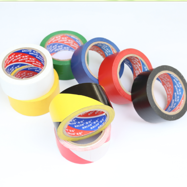 550 mic floor warning masking tape Adhesive Floor masking PVC Tape for Security