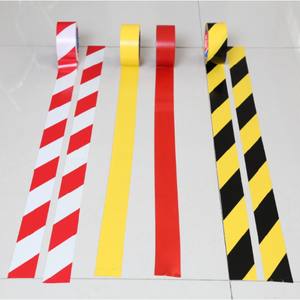 550 mic floor warning masking tape Adhesive Floor masking PVC Tape for Security