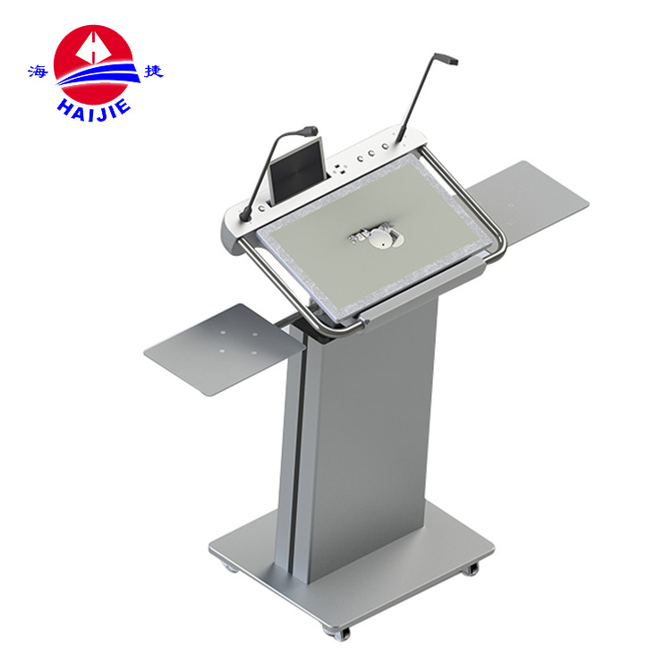 Haijie Modern Design Smart/Digital Podium Speech Lectern With  LCD