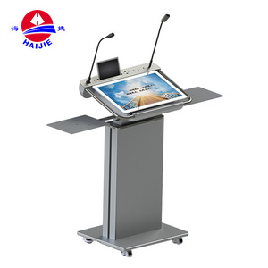 Commercial Use Educational Equipment Classroom Podium Digital Lectern For Schools