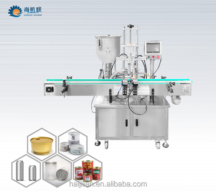 Automatic double head filling machine for honey tomato paste sauce  Packing Machine