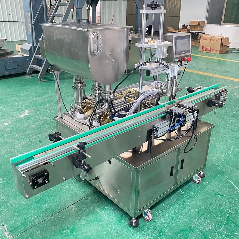 Automatic double head filling machine for honey tomato paste sauce  Packing Machine