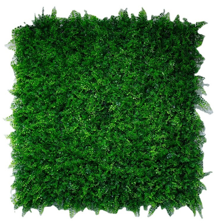 Wholesale Wedding Home Decorations Plastic Artificial Grass Green Wall Greenery Backdrop Panels