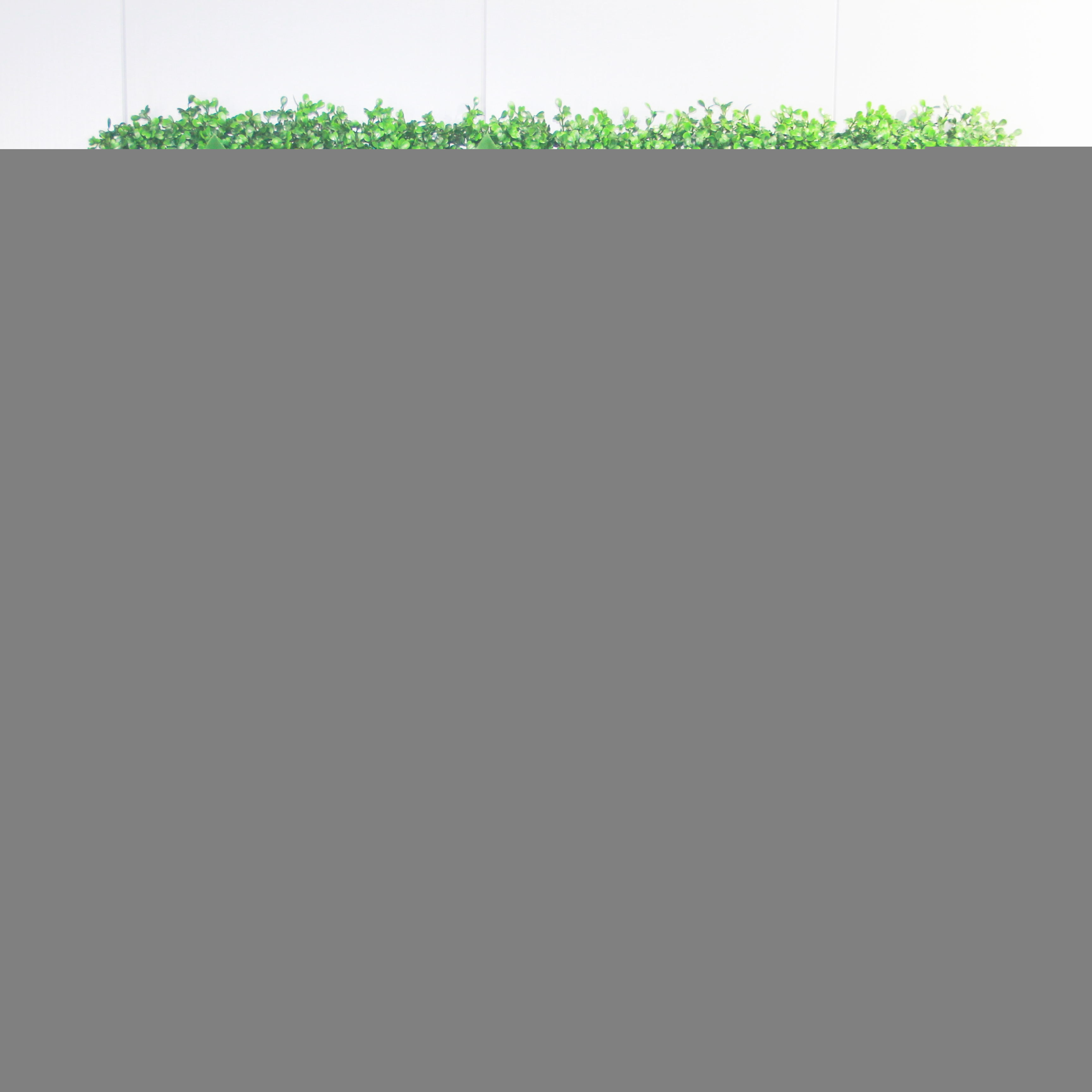 Wall Hanging Artificial Green Plants UV-Certified Fake Grass for Outdoor Sunscreen UV-Certified Wall Decoration