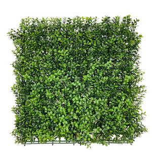 Outdoor Garden Supplies' Green Wall Vertical Garden Art Decor Plastic Artificial Green Wall Panel Grass Outdoor Decorations