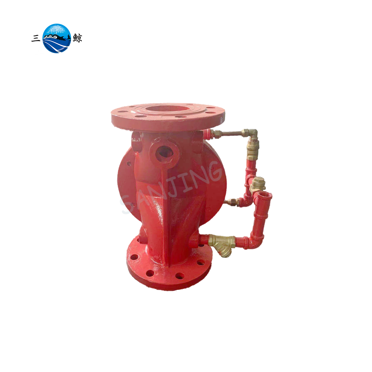 China Manufacturer SANJING Automatic Fire Sprinkler System Diaphragm Type Fire Deluge Alarm Check Valve