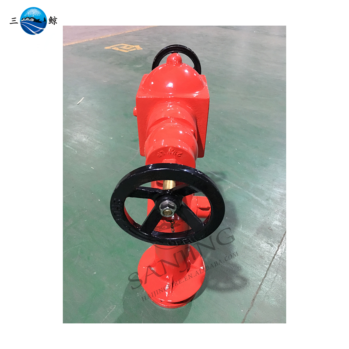 Factory Direct Supply DN100 PN16 Flange Fire Water Hydrant With Bolique Landing Valve 2.5 Inch Female instantaneous BS336