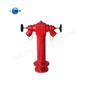 Factory Direct Supply DN100 PN16 Flange Fire Water Hydrant With Bolique Landing Valve 2.5 Inch Female instantaneous BS336