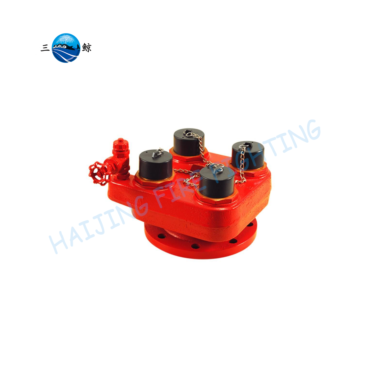 Swing Crapper Type 2 Way Valve Fire Water Breeching Inlet