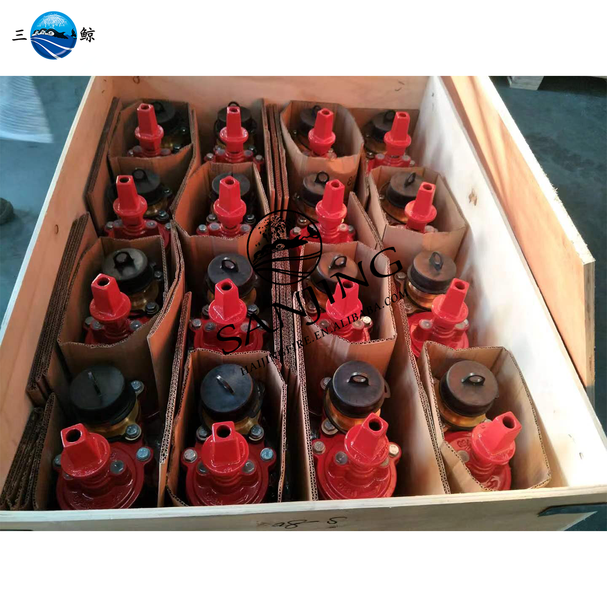 Ductile Iron BS750 DN80 Flanged Underground Fire Hydrant With 2.5 Inch Female Instantaneous BS336 Coupling