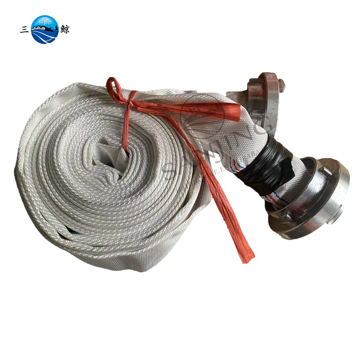 Manufacturer 2.5 Inch 8 Bar PVC Lining Polyester Fire Hose With Storz Couplings