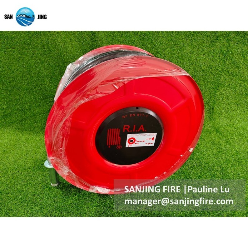 Fire Fighting Equipment swing type 1 1/4inch 30m fire hose reel